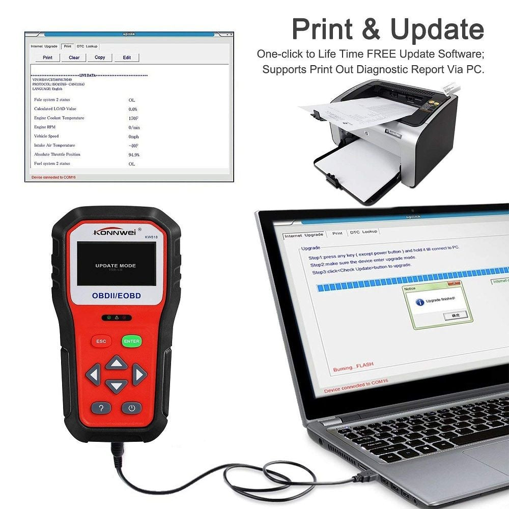 OBD2 Bluetooth Diagnostic Scanner