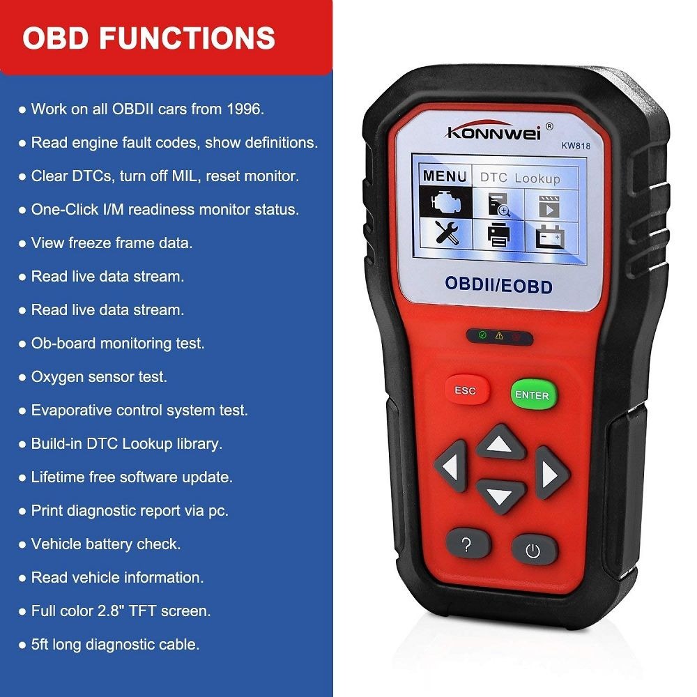 OBD2 Bluetooth Diagnostic Scanner